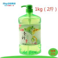 青柠洗洁精1kg*1瓶（2斤） 青柠洗洁精洗蔬果洗碗精冷水去油去污无残留不伤手大瓶装