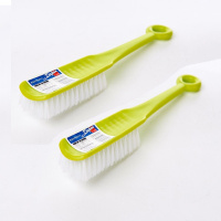 颜色随机长柄鞋刷2个装 洗衣刷内衣物柔软毛刷羽绒服刷板刷硬毛清洁刷毛料刷子鞋刷