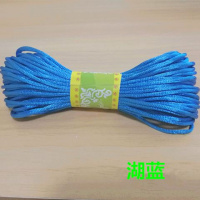 湖蓝 7号线20米扎 中国结线材5号6号7号线玉线红绳子项链吊坠手链编手绳diy编织线