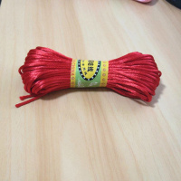 红色 7号线20米扎 中国结线材5号6号7号线玉线红绳子项链吊坠手链编手绳diy编织线