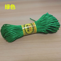 绿色 7号线20米扎 中国结线材5号6号7号线玉线红绳子项链吊坠手链编手绳diy编织线