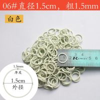 白色内圈直径13mm 1斤装(常规款:约2000条) 越南橡胶圈色透明橡皮筋牛皮筋皮套不加油高弹性办公直销批