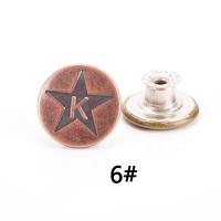 6#[10颗] 金属牛仔外套背带裤扣牛仔裤扣子摇头扣空心工字扣吊带调节纽扣钉