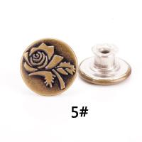 5#[10颗] 金属牛仔外套背带裤扣牛仔裤扣子摇头扣空心工字扣吊带调节纽扣钉