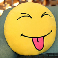 可爱 暖手版40厘米 创意表情抱枕公仔搞怪滑稽表情包靠垫插手毛绒玩具暖手捂抱枕