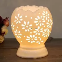 89经典璀璨送2灯泡2精油EC 助睡眠香薰灯加热炉琉璃熏香器香熏机蒸汽恒温炉子扩散器无火