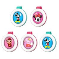 图案颜色随机 驱蚊扣[2个] [20只]夏季防蚊扣儿童婴儿孕妇驱蚊扣成人手环卡通户外贴防蚊子