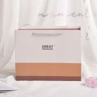 优雅黄 大号5个 乐嘉航卡通礼品袋生日袋精美手提袋韩版伴手礼袋包装袋纸袋子