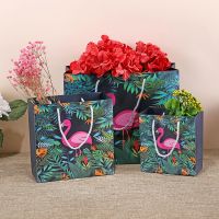 火鸟 小号5个 乐嘉航卡通礼品袋生日袋精美手提袋韩版伴手礼袋包装袋纸袋子