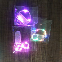 灯串1条[1米10灯颜色随机] 中号:长30宽23高6厘米 520长方形生日包装盒连衣裙T恤盒礼品盒精美礼品包装盒