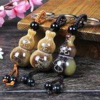 龙 牦牛角平安葫芦十二生肖牛角葫芦挂件牛角钥匙扣