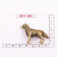 古铜牧羊犬 +小圈 纯铜铜十二生肖鼠牛虎兔龙蛇马羊猴鸡狗猪小挂件创意生日礼品