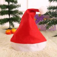 1个装[圣诞帽] 普通款[28*38] 1-48个圣诞帽圣诞节装饰帽子小孩儿童成人圣诞圣诞老人帽