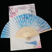 凌寒留香 收藏产品卡通小扇子 中国古风扇子折扇夏天日式便宜女扇子和风跳舞蹈折叠扇布扇子红