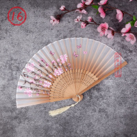 16号傲骨梅花（偏浅） 精致扇套包装 扇子古风折扇汉服舞蹈扇子中国风学生夏季凉扇礼品扇