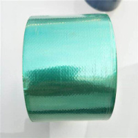 （升级款）二代绿色8厘米1卷 加厚防水防晒防雨布专用修补胶带彩条布货车篷布修补强力防水胶带