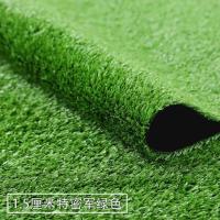 草高1.5厘米加密款 仿真坪垫绿色假人造皮户外绿植装饰足球场人工塑料幼儿园地毯