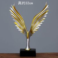 雄鹰 欧式家居饰品鹿摆件客厅办公室书房工艺品酒柜电视装饰品摆设