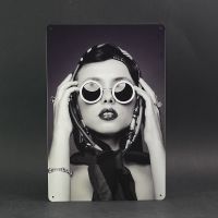 TP20-48 20X30cm 复古怀旧铁皮画车牌做旧工业风酒吧装饰创意房间墙上墙面壁饰挂件