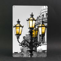 TP20-71 20X30cm 复古怀旧铁皮画车牌做旧工业风酒吧装饰创意房间墙上墙面壁饰挂件