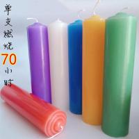 大号绿色一只 大号70小时蜡烛无烟无味蜡烛浪漫婚礼蜡烛普通蜡烛日用照明蜡烛