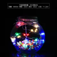 超大3344+彩色灯 LED灯许愿瓶创意星星瓶夜光幸运星玻璃瓶520生日表白毕业送礼