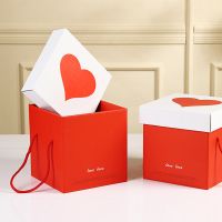 创意礼盒大号（许愿瓶需另外买） LED灯许愿瓶创意星星瓶夜光幸运星玻璃瓶520生日表白毕业送礼