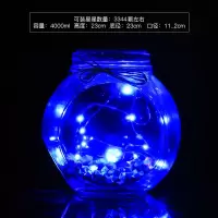 超大3344+蓝色灯 LED灯许愿瓶创意星星瓶夜光幸运星玻璃瓶520生日表白毕业送礼