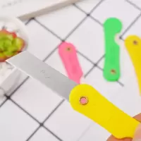 小美 便携瓜果刀不锈钢厨房蔬果削皮刀家用水果刀子切瓜刀具迷你小刀子