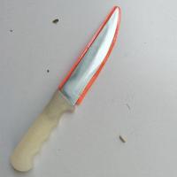 塑料柄308割肉刀两个 上市锰钢锯条屠宰刀剔骨刀分割刀杀鱼刀杀鸡刀