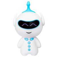 小帅蓝[小学初中课程同步]16G 智能版+话筒 智能机器人学习机早教机语音对话高科技小帅胡巴陪伴教育ai玩具