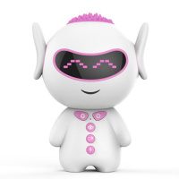 胡巴粉[小学初中课程同步]16G 智能版+防摔包+话筒 智能机器人学习机早教机语音对话高科技小帅胡巴陪伴教育ai玩具