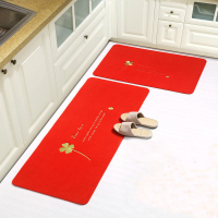 康辰2件套厨房地垫地毯家用防油长条防滑脚垫吸水门垫可机洗可手洗垫子防水