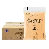银桥 烤酸奶风味发酵乳日式炭烧网红酸牛奶160gx16袋