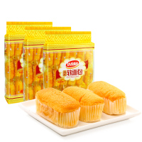 达利园糕点法式软面包360g休闲零食礼包早餐手撕面包糕点吐司批发