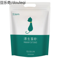 吉宠时光原味豆腐猫砂6L快速吸收结团吸异味豆腐砂猫沙宠物猫咪清洁用品