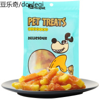 华元狗狗磨牙棒幼犬宠物零食 鸡肉绕奶酪狗咬胶泰迪狗零食洁齿骨