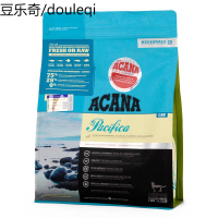 Acana爱肯拿猫粮1kg无谷深海鱼进口幼猫成猫奶糕全猫粮艾肯拿10