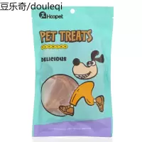 hoopet华元奶酪整枝鸡胸肉鸡肉干泰迪训练奖励狗狗零食3包20
