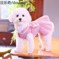 小狗狗衣服公主裙子可爱夏天泰迪比熊薄款小型犬宠物的夏季连衣裙