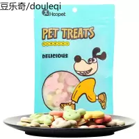 hoopet华元磨牙除臭饼干幼犬训练零食宠物泰迪比熊食品3包20元