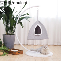 猫爬架吊篮可摇摆猫窝猫抓板猫跳台小型猫爬架猫架子宠物猫咪玩具