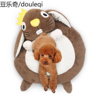 狗窝泰迪法斗宠物窝垫加厚狗床垫子猫窝小型犬猫用品四季棉垫冬季
