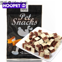 hoopet华元牛肉粒大袋狗狗零食磨牙除臭法斗泰迪比熊幼犬训练零食