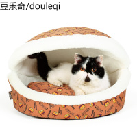 猫窝猫睡袋冬季泰迪狗窝狗屋小型犬蒙古包四季通用宠物窝猫咪用品
