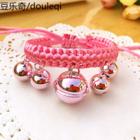 小狗狗铃铛项圈猫咪饰品泰迪柯基脖子配饰小型犬可爱幼犬宠物项链