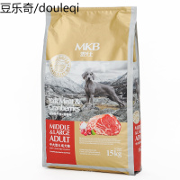 麦仕中型大型成犬15kg阿拉斯加金毛拉布拉多边牧天然低敏鸡肉狗粮