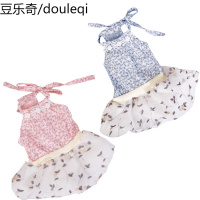 狗狗衣服夏装薄款可爱幼犬泰迪比熊公主裙小型犬宠物夏季夏天裙子