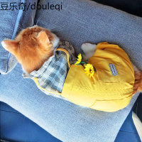 宠物猫咪衣服网红冬天的蓝猫可爱暹罗冬季英短猫猫保暖四脚秋冬装