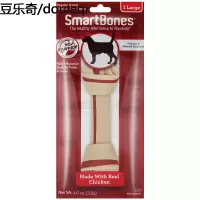smartbones大号洁齿骨1支装泰迪萨摩耶狗狗零食狗狗磨牙训练零食